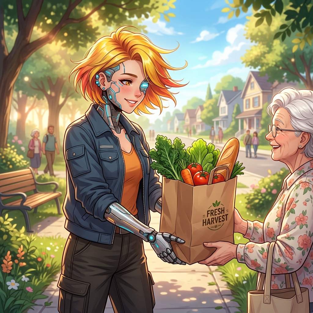P2P Neighborhood Swapping Character